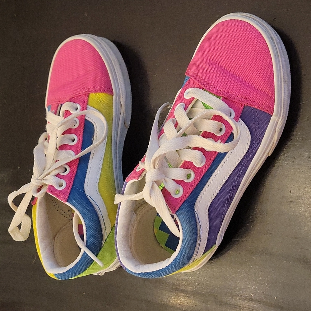 Vans size 12 kids shoes